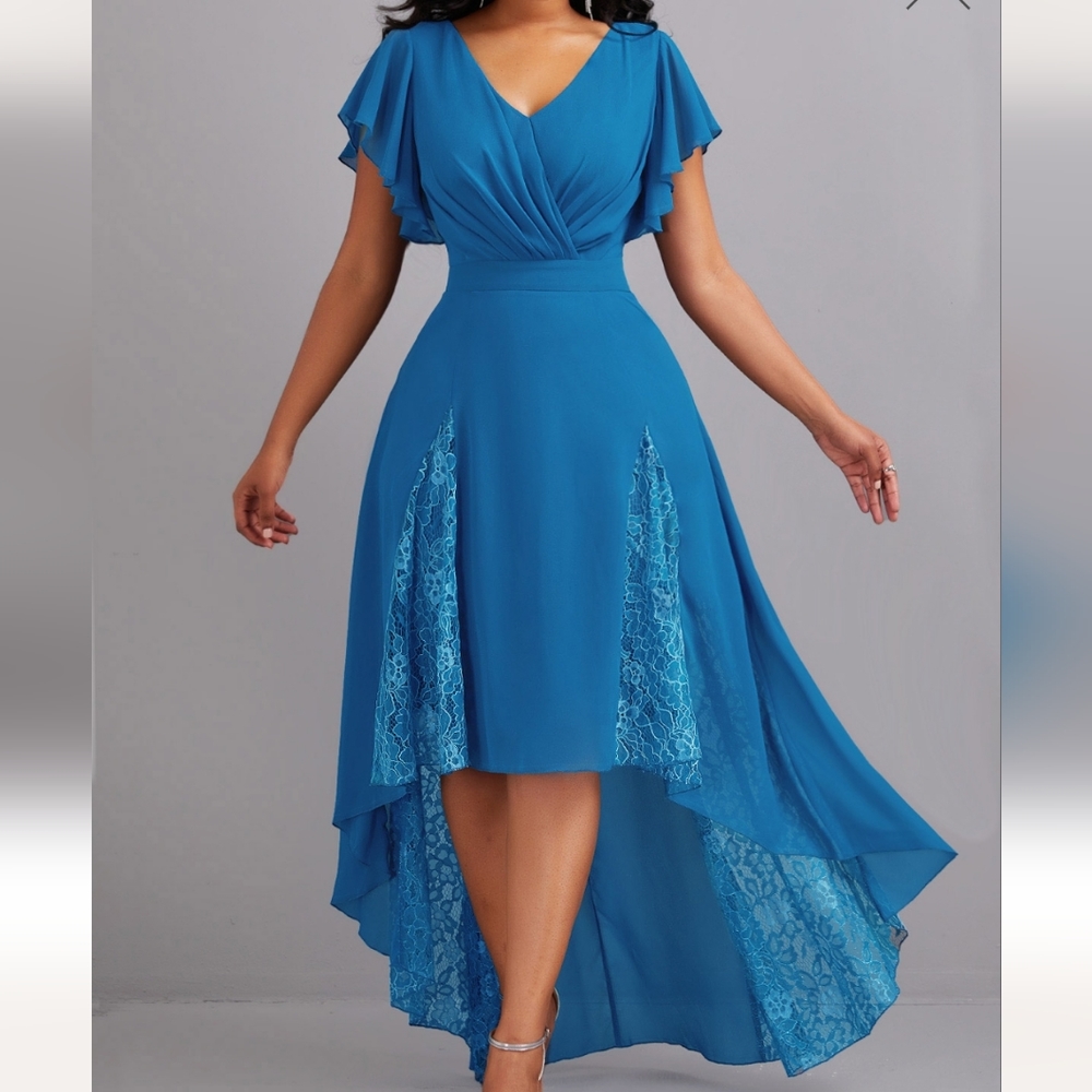 Blue dress size large